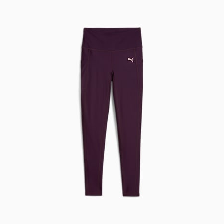 PUMA RUN ULTRAFORM Tights Women, Midnight Plum, small-PHL