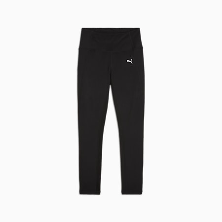 PUMA RUN Microfleece Tights Women, PUMA Black, small-IDN