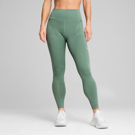 Khaki puma leggings top