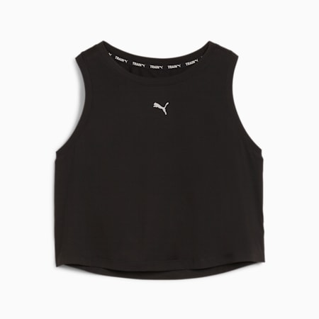 Camiseta de tirantes CLOUDSPUN para mujer, PUMA Black, small