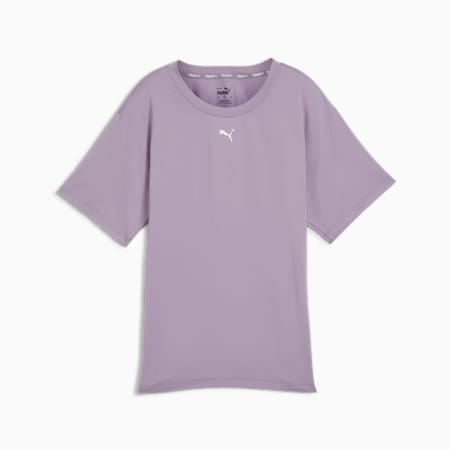 T-shirt CLOUDSPUN da donna, Pale Plum, small