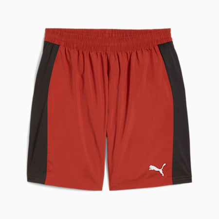 PUMA RUN Fav Velocity 2-in-1 Shorts Men, Mars Red-PUMA Black, small-SEA