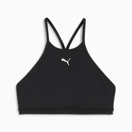 MOVE CLOUDSPUN Women's Training Bra, PUMA Black, small-AUS