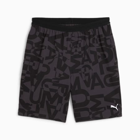 7" Graphic Women's Stretch Woven Shorts, PUMA Black, small-AUS