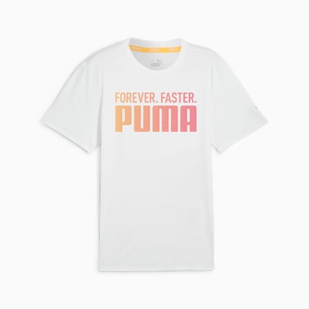 T-shirt « Forever. Faster. » RUN Fav Homme, PUMA White, small