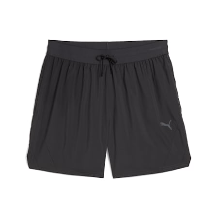 TRAIN 5" Gewebte Shorts Herren, Flat Dark Gray, small