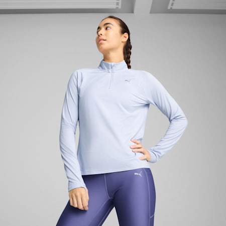 Puma sweatpants womens quarter zip online