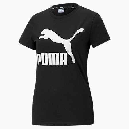 Modest Women's Long Sleeve Sports Bra, PUMA Black