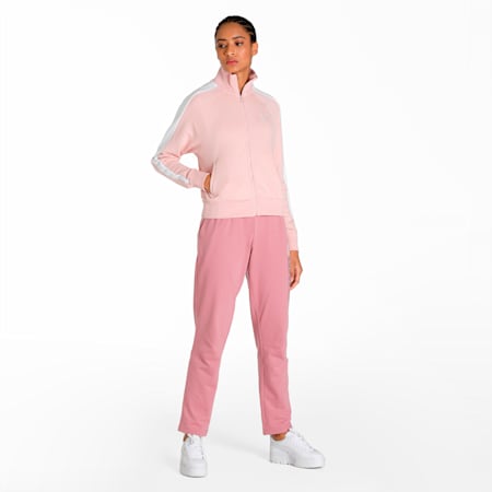 Iconic T7 Women's Track Jacket, Peachskin, small-IND