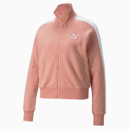 Iconic T7 Women's Track Jacket, Rosette, small-PHL