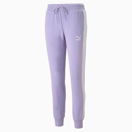 Iconic T7 Women's Track Pants, Vivid Violet, small