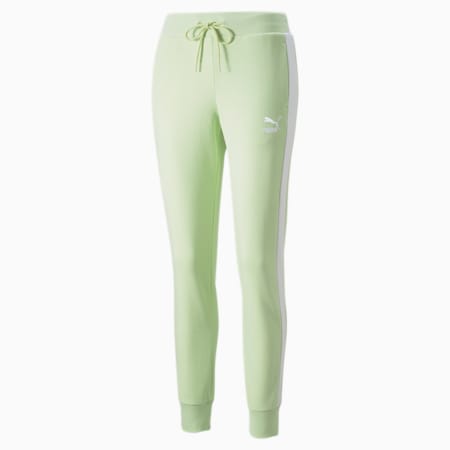 Iconic T7 Women's Track Pants, Pistachio, small-IND