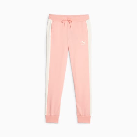Iconic T7 Women's Track Pants, Peach Smoothie, small-AUS