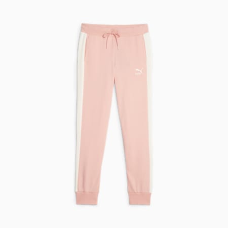 Pantalón de buzo Iconic T7 para mujer, Peach Smoothie, small-PER