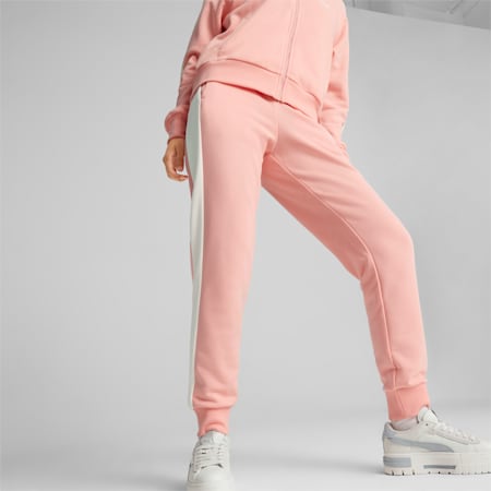 Iconic T7 Women's Track Pants, Peach Smoothie, small-AUS