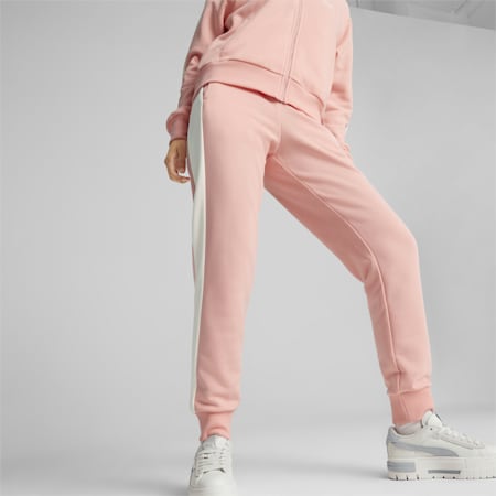 Pantalón de buzo Iconic T7 para mujer, Peach Smoothie, small-PER