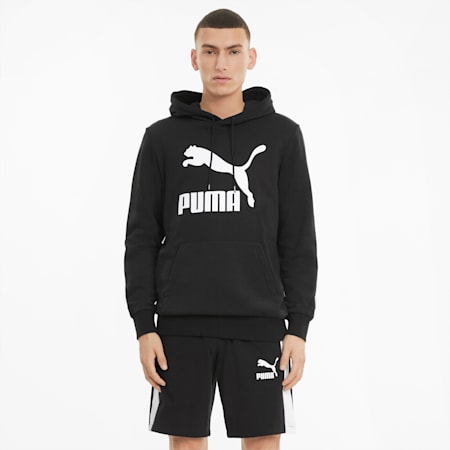 Sweat à capuche Classics Logo homme, Puma Black, small