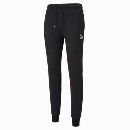 Puma joggers black and white top