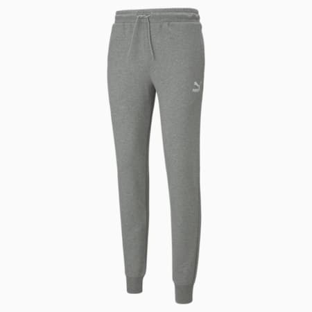 Classics Cuffed Men's Sweatpants, Medium Gray Heather, small-AUS