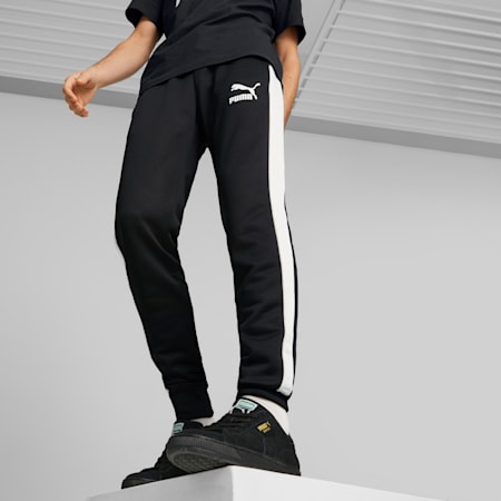 Iconic T7 trainingsbroek voor heren, Puma Black, small