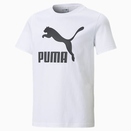 T-shirt Classics B Youth, Puma White, small