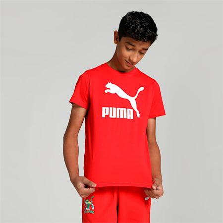 Magliette puma bambino marroni best sale