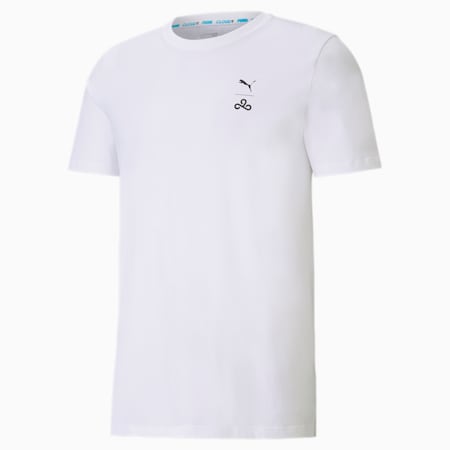 Cloud 9 Corrupted Men's T-Shirt, Puma White, small-IND