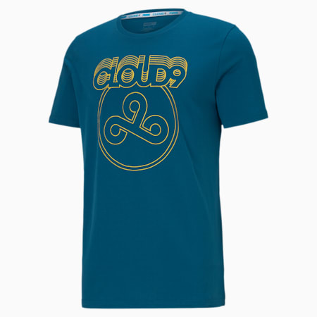 Cloud 9 Forfeit Men's T-Shirt, Digi-blue, small-IND