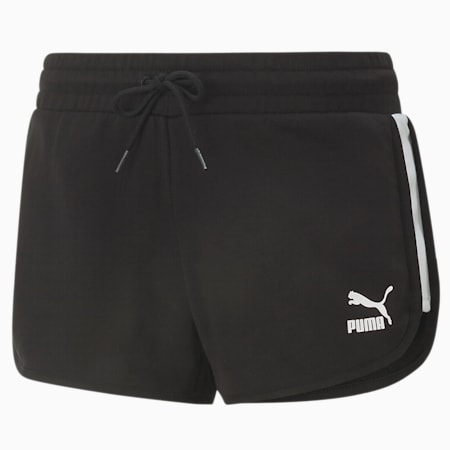 Iconic T7 Women's Shorts, Puma Black, small-SEA