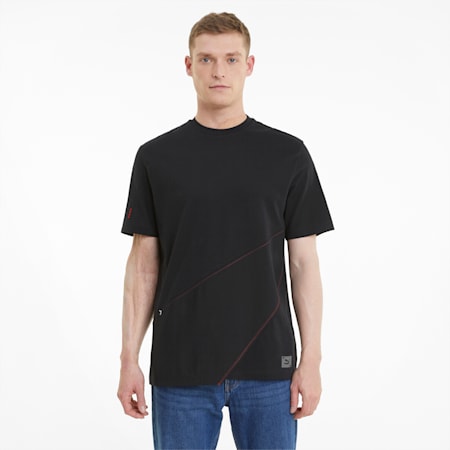 RE.GEN Unisex Panel Tee, Anthracite, small-SEA