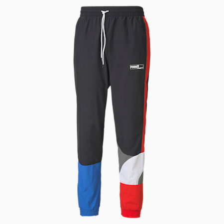 men's woven tracksuit basketball pants