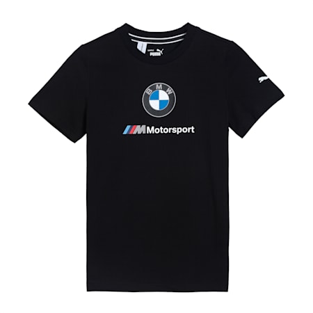 BMW M Motorsport Essentials Kid's T-shirt | Puma Black | PUMA BMW ...