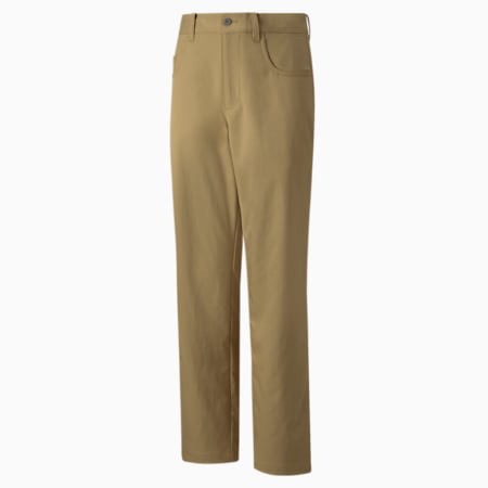 5-Pocket Golf Pants - Boys 8-16 years, Antique Bronze, small-AUS