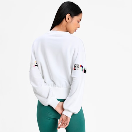 puma white jumper