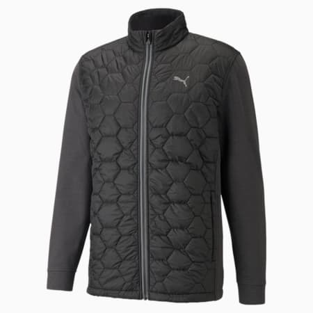 Cloudspun WRMLBL Men's Golf Jacket, Puma Black, small-GBR