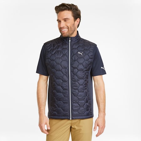 Cloudspun WRMLBL Men's Golf Vest, Navy Blazer, small-AUS