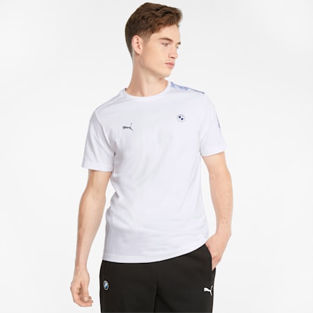 BMW M Motorsport T7 Men's Tee, Puma White, small-PHL