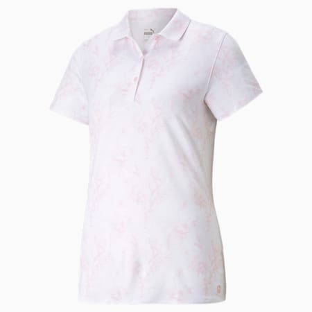 Cloudspun Tropical Women's Polo Shirt, Parfait Pink, small-GBR