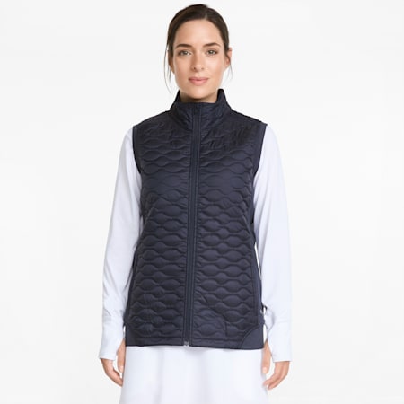 Cloudspun WRMLBL Women's Golf Vest, Navy Blazer, small-GBR