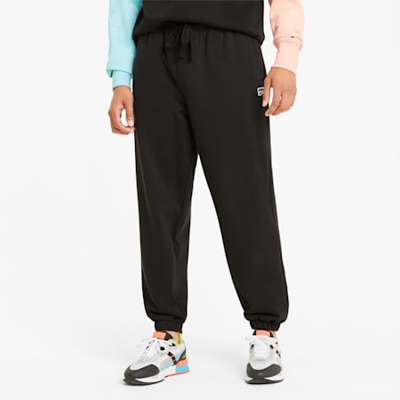 Downtown Men's Sweatpants, Puma Black, small-IND