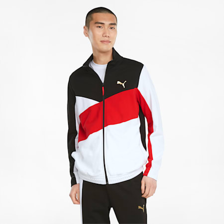 AS French Terry Men's Track Top, Puma Black, small