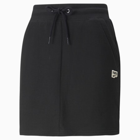 Downtown Women's Skirt, Puma Black, small-PHL