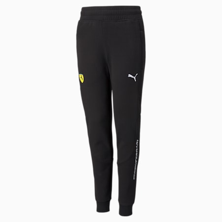 Scuderia Ferrari Race Youth Sweatpants, Puma Black, small-SEA