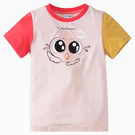 LIL PUMA Kids' T-Shirt, Lotus, small-IND