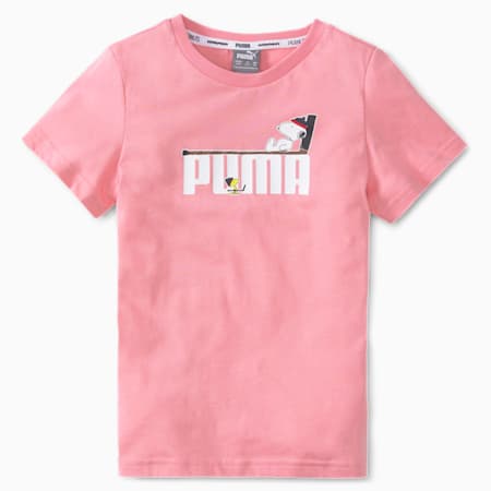 T-shirt PUMA x PEANUTS, enfant, Pivoine, petit