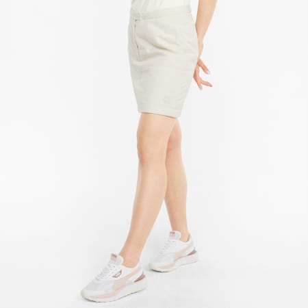Infuse Soft Padded Women's Skirt, Ivory Glow, small
