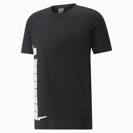 Camiseta de baloncesto para hombre All Tournament, Puma Black-Puma White, small