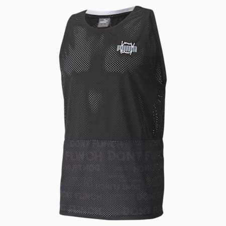 Don't Sweat It Men's Basketball Tank, Puma Black, small-SEA