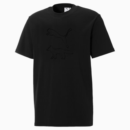 PUMA x MAISON KITSUNÉ T-Shirt, Puma Black, small