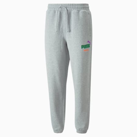 PUMA x BUTTER GOODS Relaxed Fit Unisex Sweat Pants, Light Gray Heather, small-IND